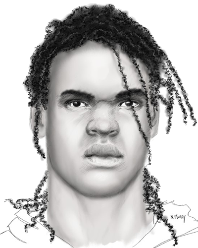 Forensic sketch of suspect